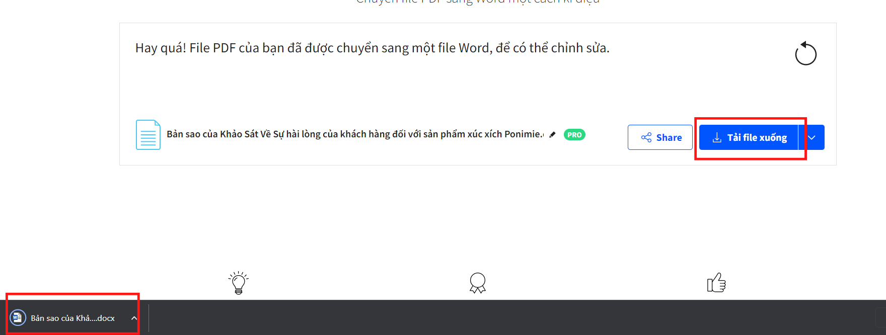 chuyển google form sang word