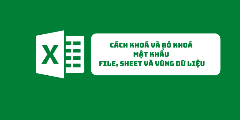 Khoá File và Sheet trong Excel giúp bảo mật thông tin của bạn, ngăn chặn sự truy cập trái phép và thay đổi không cần thiết. Hãy xem hình ảnh để biết cách sử dụng tính năng này.