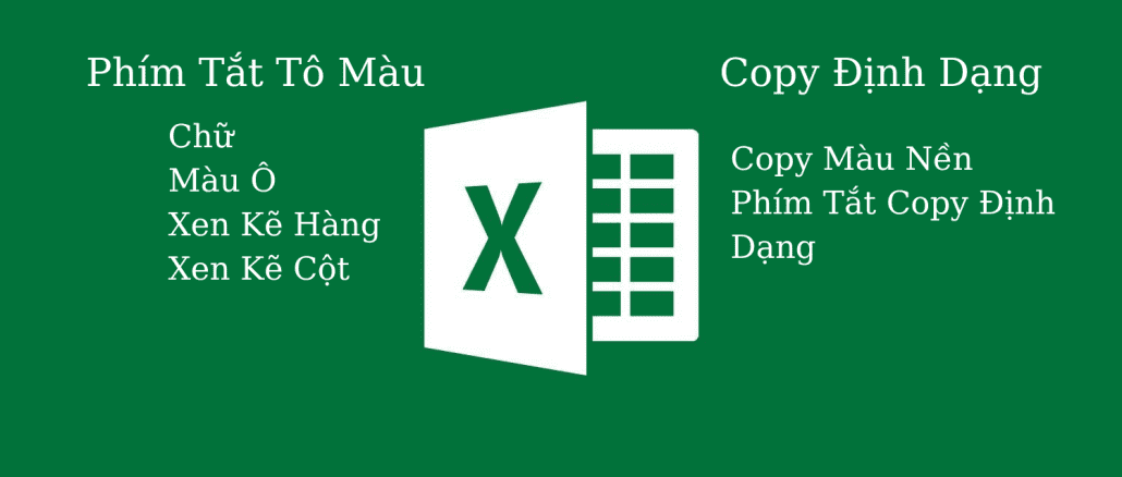 Tô màu trong Excel trở nên dễ dàng hơn với phím tắt mới. Không còn cần phải tìm kiếm chức năng tô màu trong menu, chỉ cần nhấn tổ hợp phím tắt và bạn đã có thể tô màu một cách nhanh chóng. Xem hình ảnh liên quan để tìm hiểu thêm về phím tắt và cách sử dụng chúng trong công việc của bạn.